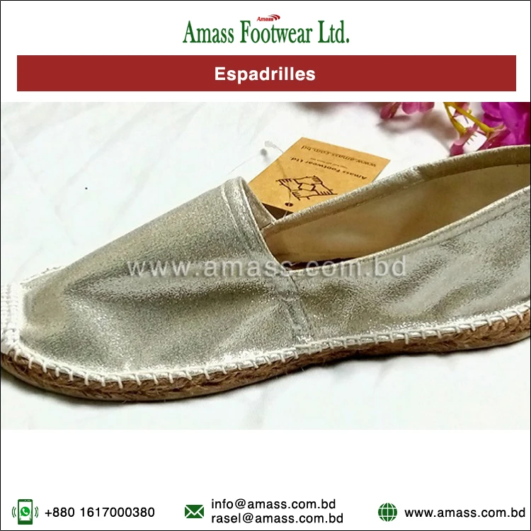 Best Deal on Highest Selling Quick Drying Fashionable Espadrilles Shoes from Top Listed Manufacturer
