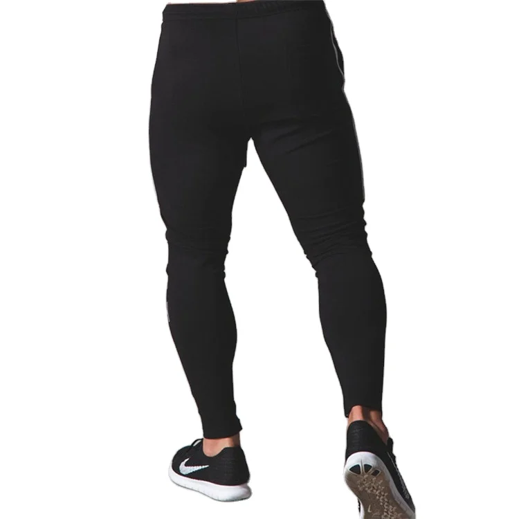 Оптовая продажа на заказ новые спортивные повседневные тренировочные штаны для фитнеса зауженные облегающие Хлопковые Штаны бега в тренажерном зале мужские