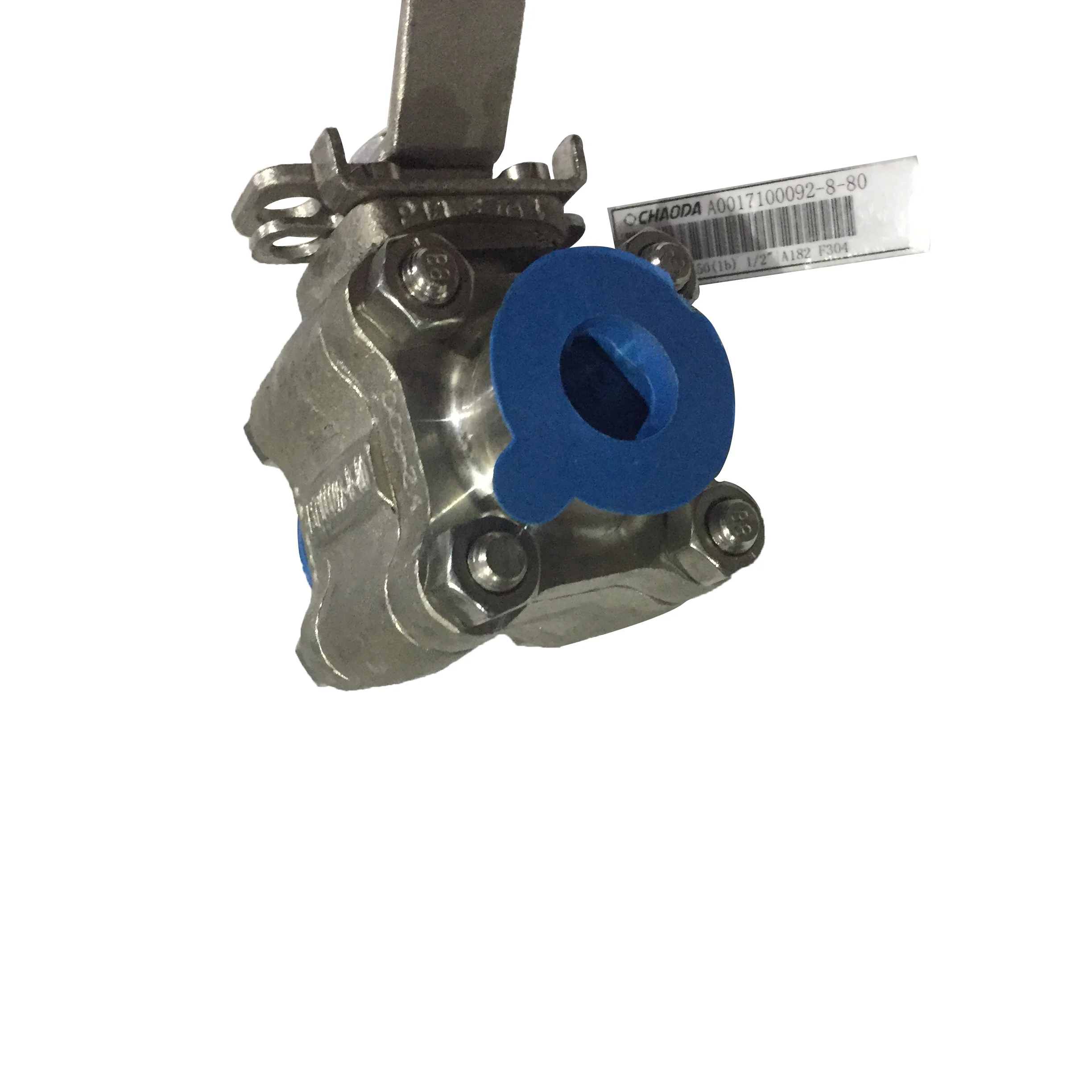 Manual titanium npt threaded ball valve class 800