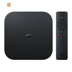 Лидер продаж оригинальный Xiaomi Mi Box S 4K HDR 2 ГБ + 8 Гб Android 1 TV с Google ассистентом удаленной потоковой