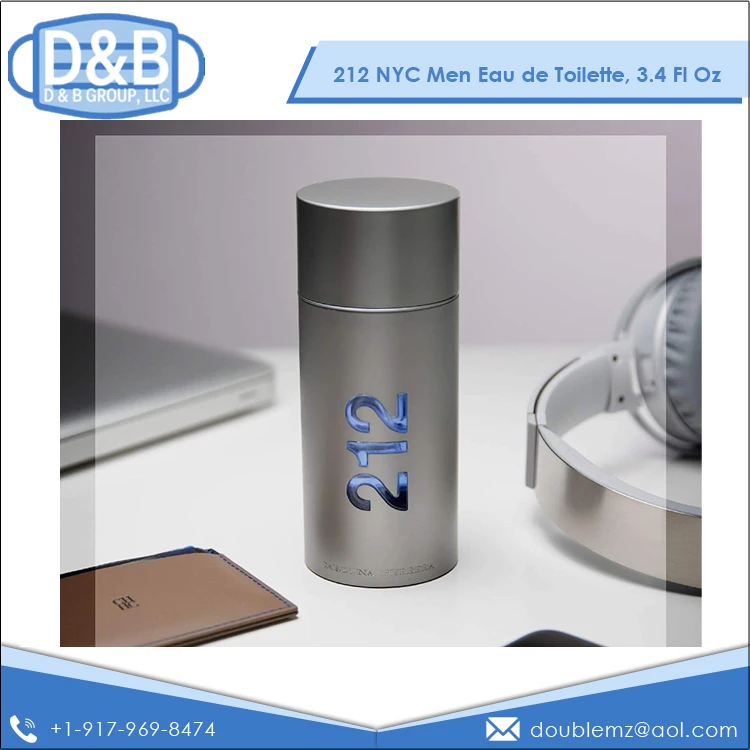 
Refined and Sophisticated Fragrance 212 (M) 3.4OZ EDT Spray Perfume for Men 