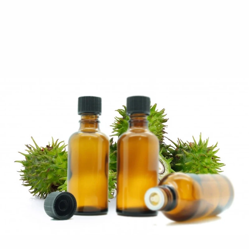 Castor Oil Supplier/Refined Castor Oil Bulk OEM Customized Packaging for Carrier Oil 10 ml