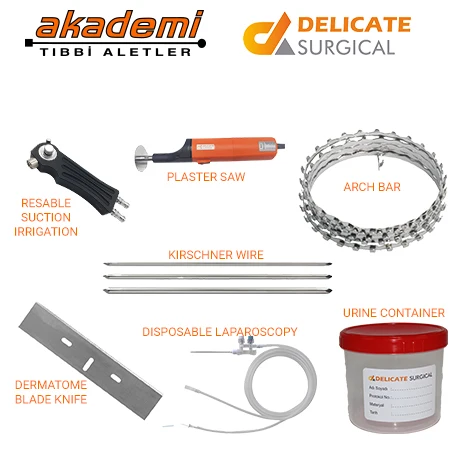 Aesculap Dermatome Blade Stainless Steel Sterile Package Skin Grafting Tools Quality Surgical Blades Turkey