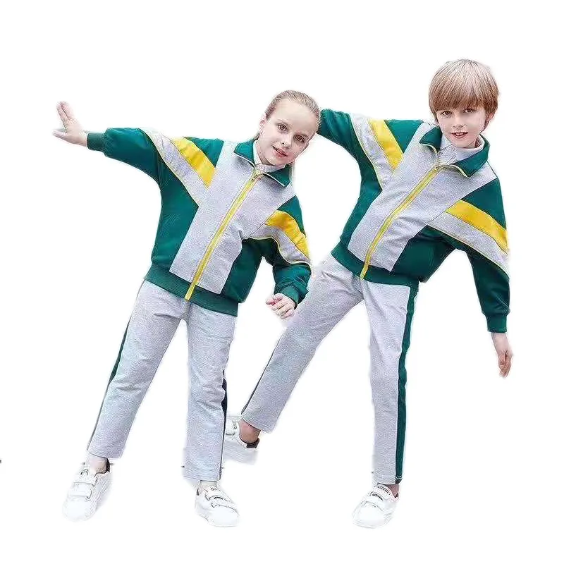 2019 Custom Sweat Suits Kids Sportswear Wholesale Plain Jogging Tracksuit For Sports