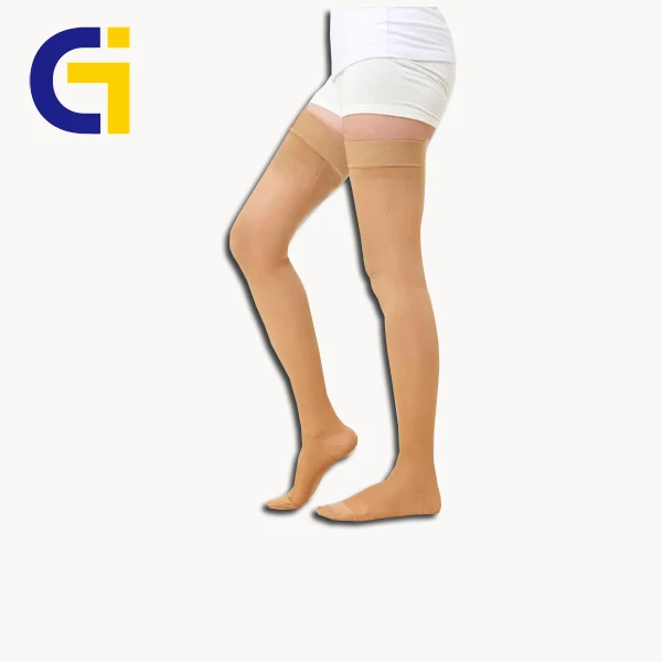 
 Производитель OEM, лучшие медицинские чулки с высокой степенью сжатия бедра  