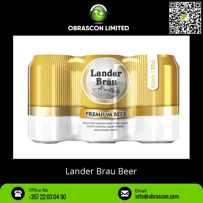 Лидер продаж сладкий солод суперкреативного качества ароматизатор 550 мл может упаковывать 5% спирта с содержанием сильного пива Lander Brau