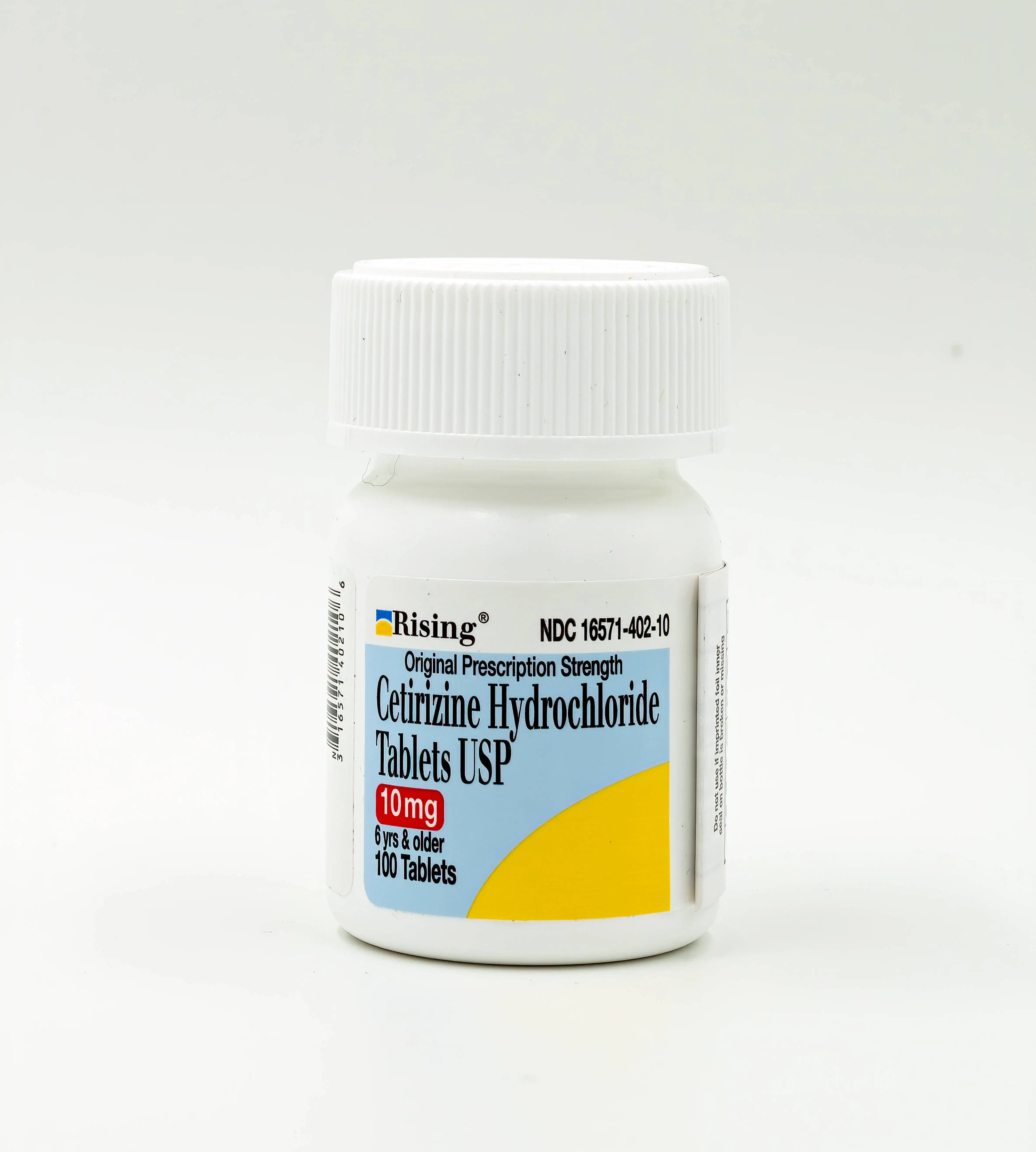 
Cetirizine HCL 10 mg Antihistamine Seasonal Allergy - 100 tablets - Original Prescription Strength (6 Years & Older) 