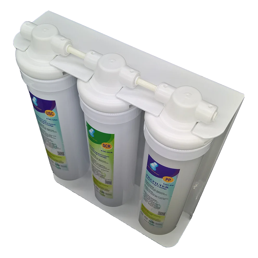 2022 Quick Connect  Under Sink Three Stage Water Filter