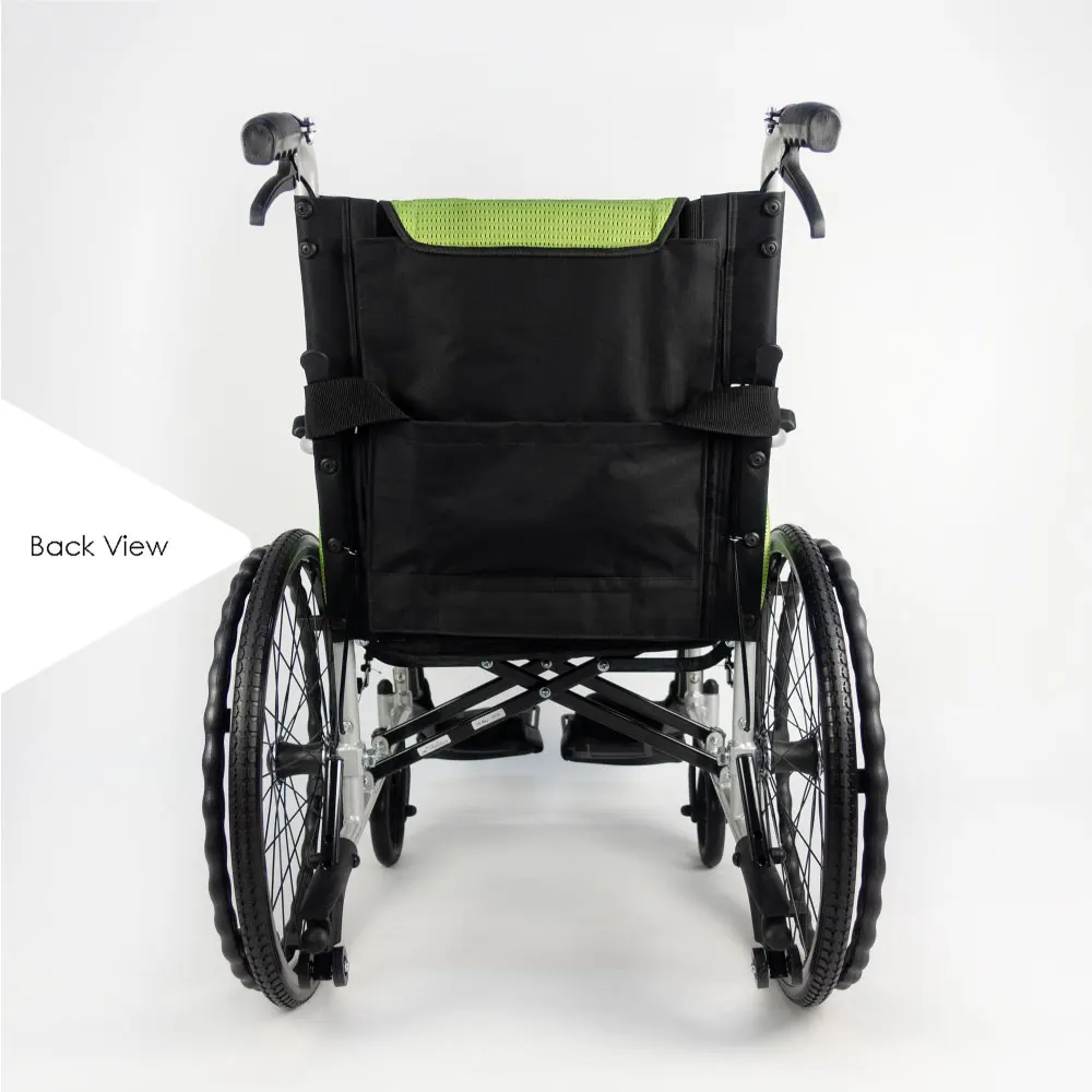 BION Comfy Wheelchair 4G Singapore Brand Lightweight Compact Folding Wheel chair Aluminium Travelling for Elderly