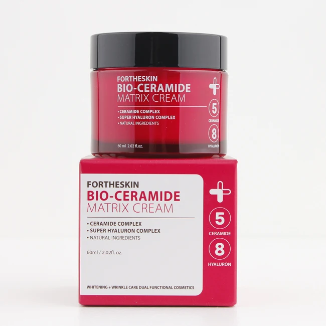 BIO CERAMIDE MATRIX CREAM for Korean Skincare Cosmetics Wrinkle Smoothing Day Cream Hydrates, Firms Morning cream