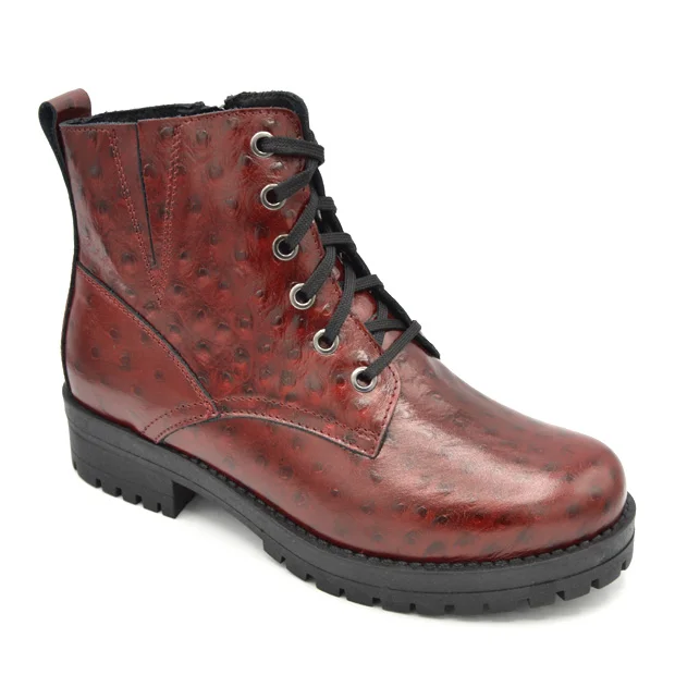 
With memory insole light tr Leather women boots 