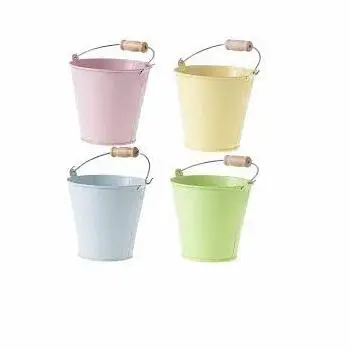 NEW HIGH QUALITY CUSTOMIZE ENAMEL ICE BUCKET WITH COVER &  HANDLE GREAT ROUND BUCKET AMAZING CHRISTMAS METAL BUCKET