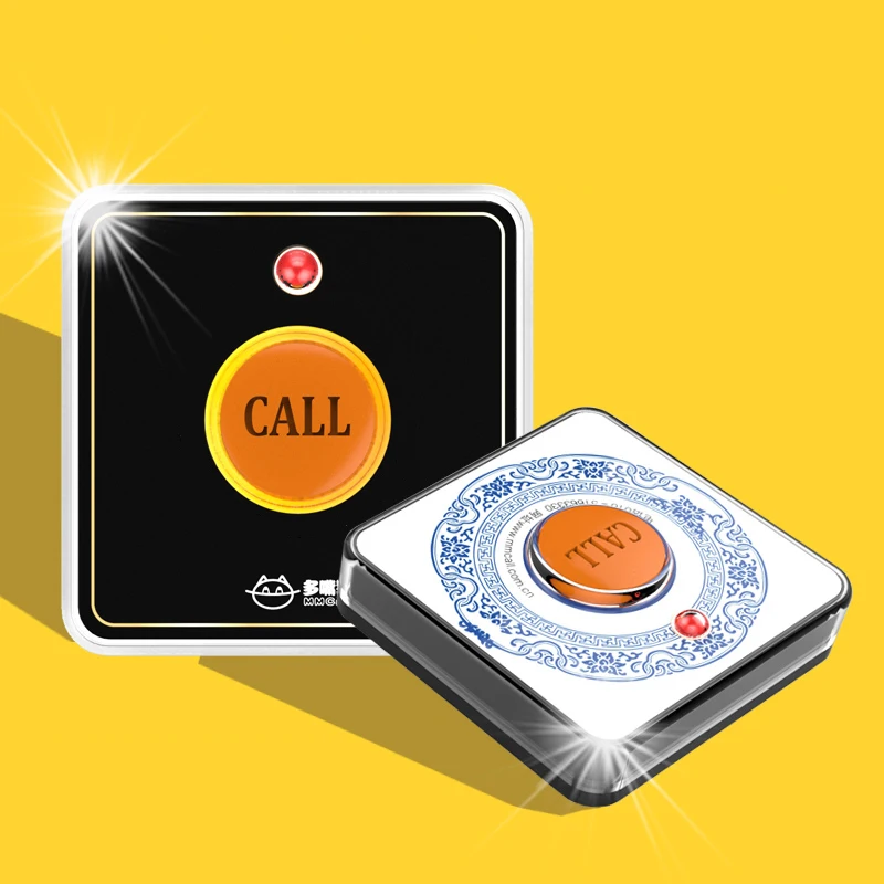 Беспроводная система вызова дальнего радиуса действия пейджинговая для клиентов настольная кнопка отображение через Wi-Fi сетевой приемник