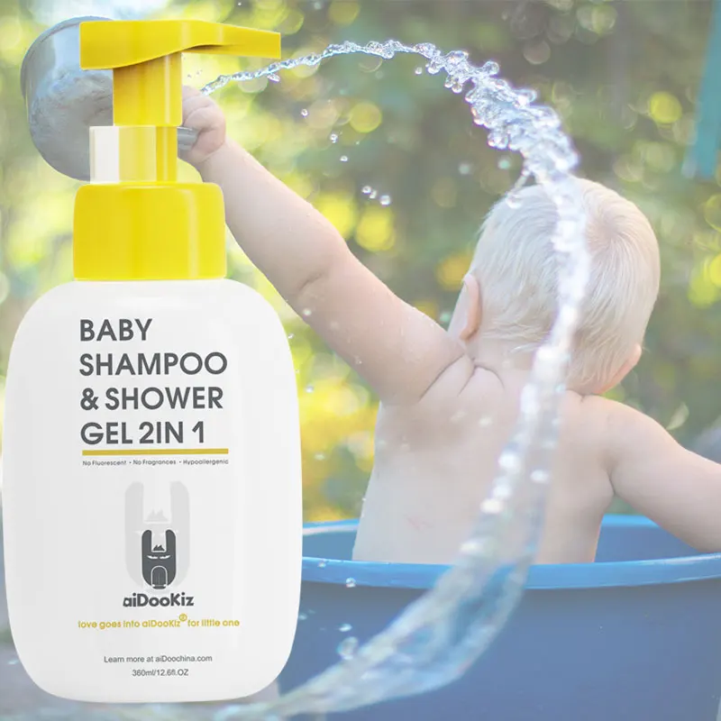 
aiDooKiz New formula baby shampoo & shower gel 2 in 1 