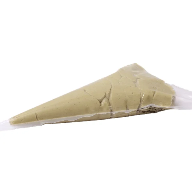 Ricotta cream Pistacchio flavor made in Sicily in sac  a poche 500gr 13pcsXcartoon