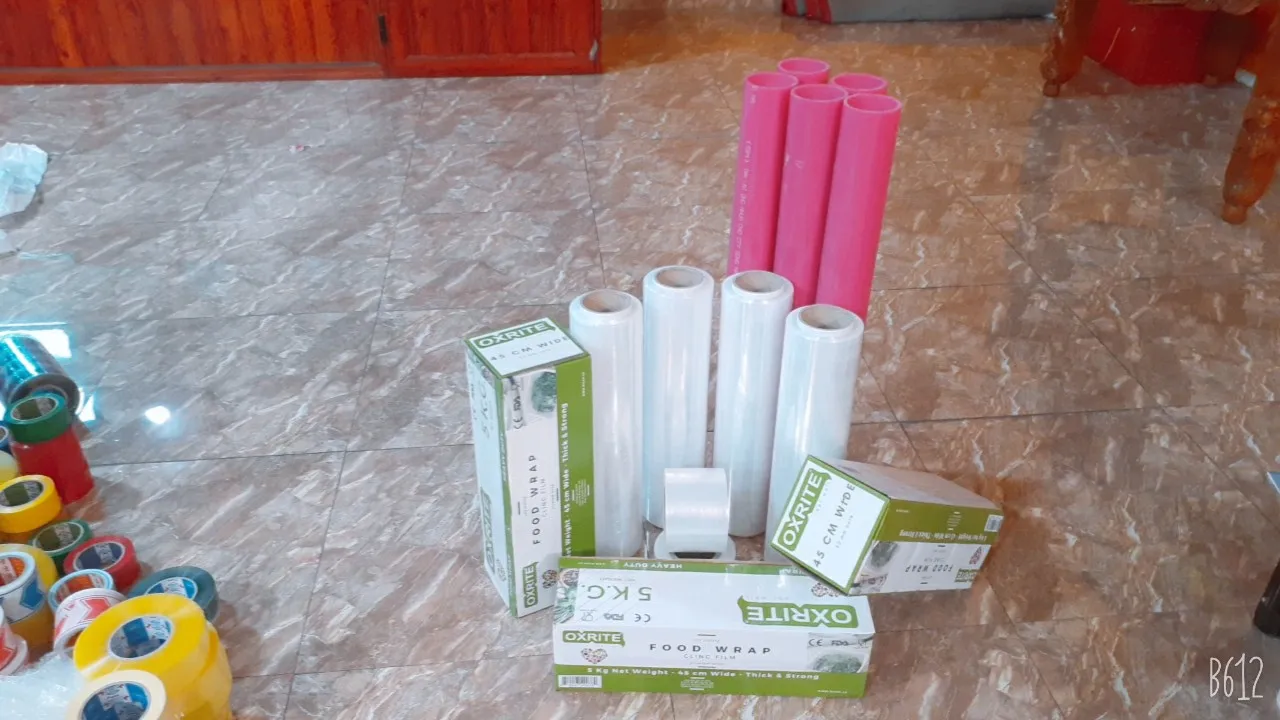 PE Stretch Film in Vietnam Manufacturer - Transparent Stretch Film many colors