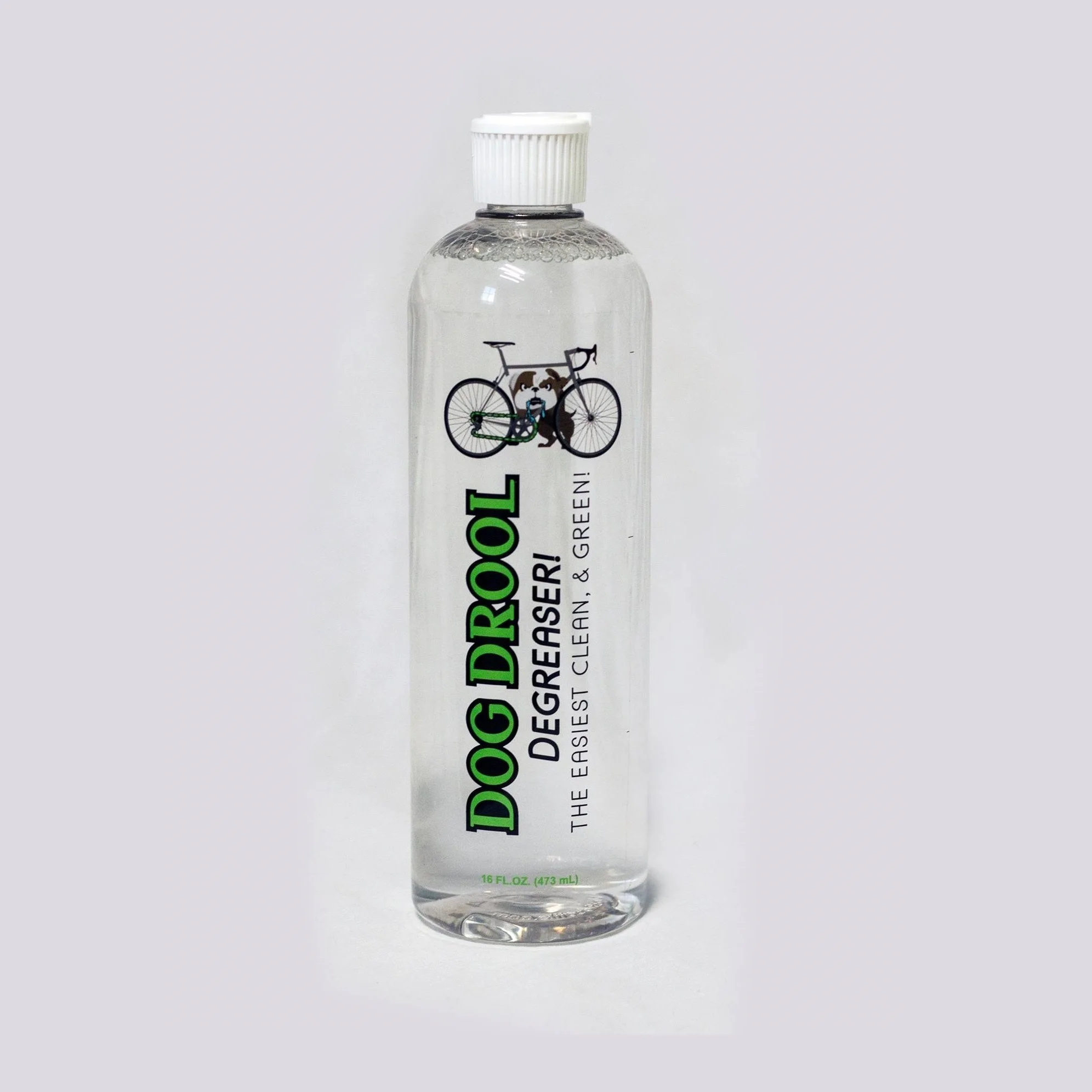 
No Harsh Chemicals Bicycle Cleaner Dog Drool Degreaser 16 oz. Bottle No More Goop or Sludge Bicycle Cleaner 