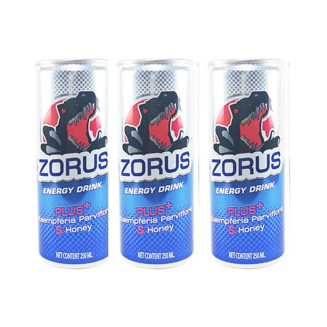 
 Sheerful Sweet Taurine Zorus Energy Drink Plus+ with Kaempferia Parviflora & Honey  