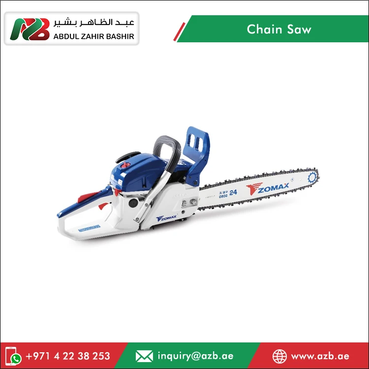 Удобная машина для резки древесины Zomax ZM5430 -24 цепная пила бензиновая