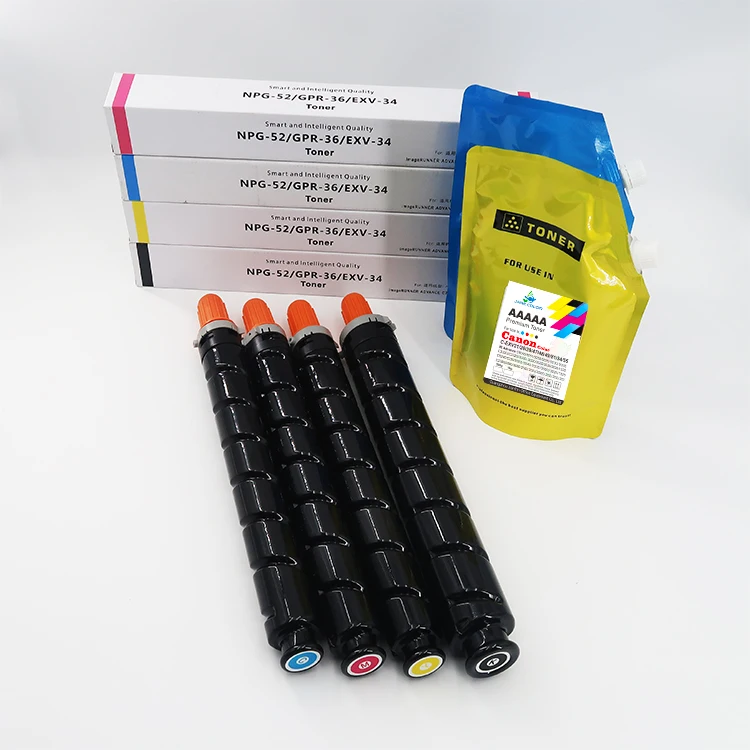 Джейн цвет для Canon G52 GPR36 CEXV34 использовать IR ADVANCE C2020 C2030 C2225 C2230 цветной копир тонер-картридж Cartouche Cartucho