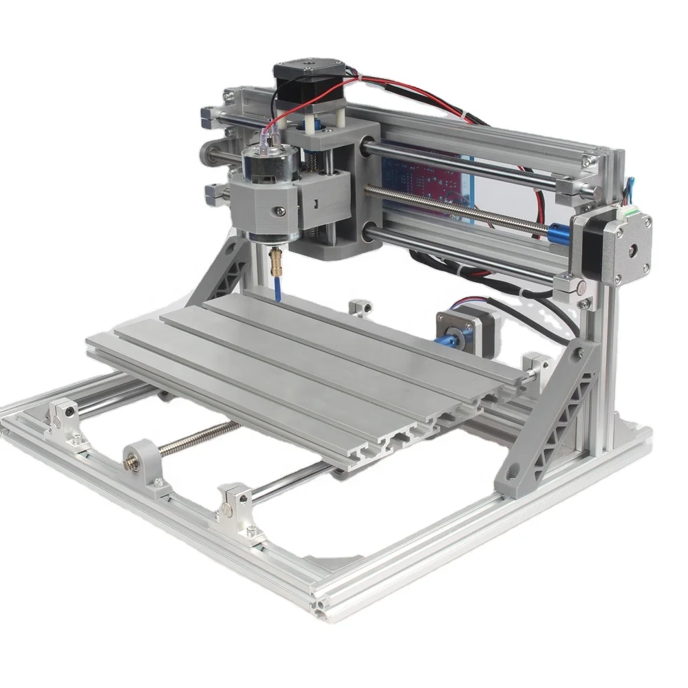 
mini DIY 2 in 1 laser engraving CNC 3018 wood router for Acrylic wood working 