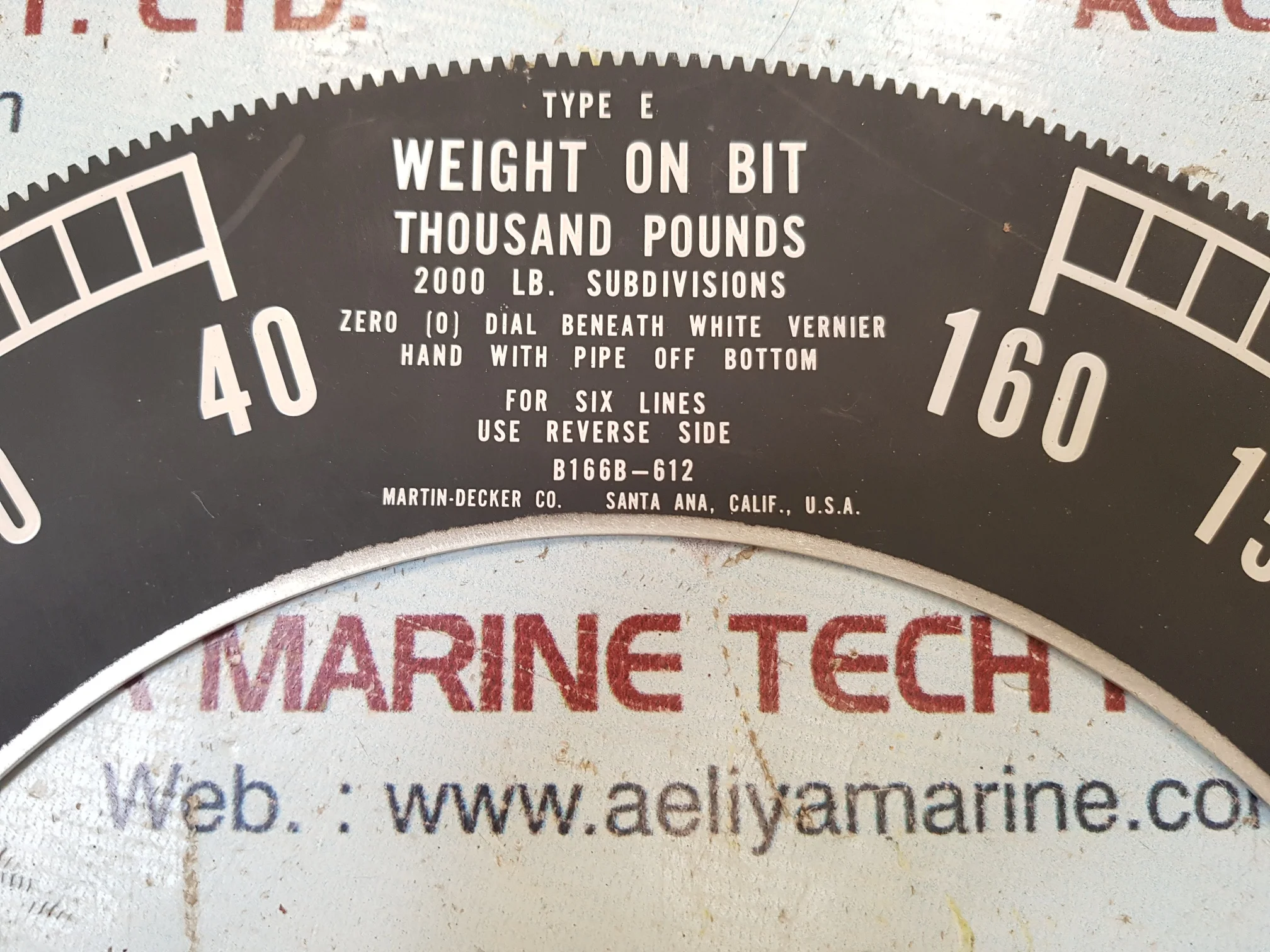 B166b-612 циферблатный индикатор