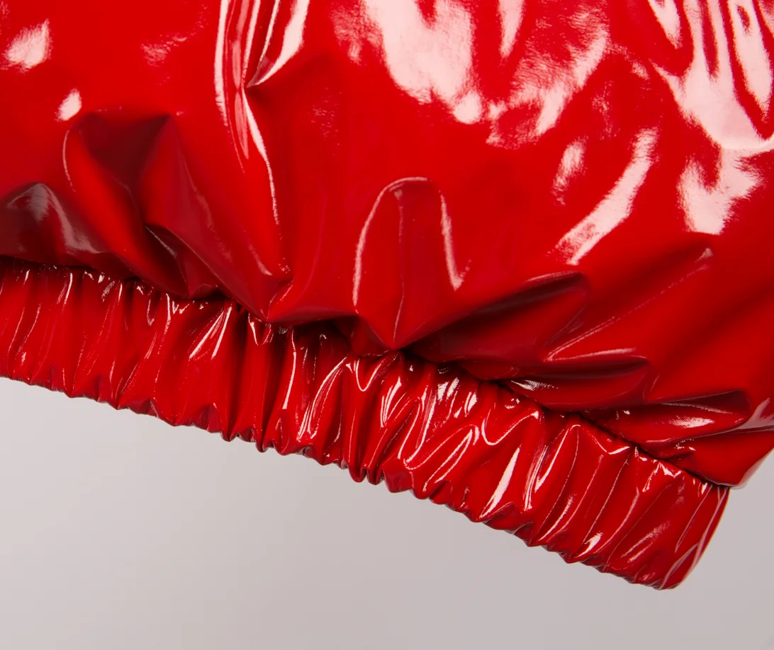 women red Lightweight Water proof Puffer Jacket