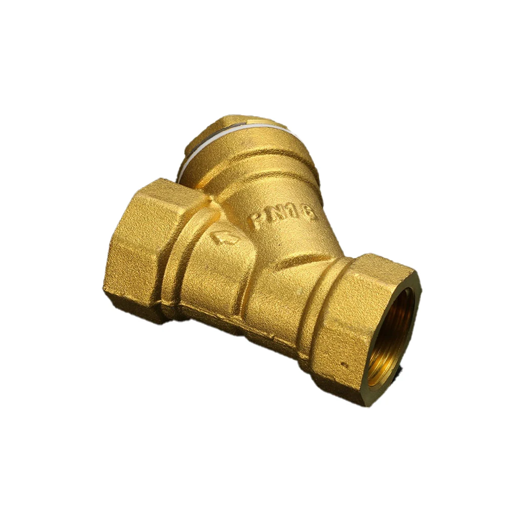 Высококачественное Латунное Y-образное сито cw617n, резьба BSPT DN25-DN50, низкотемпературный клапан