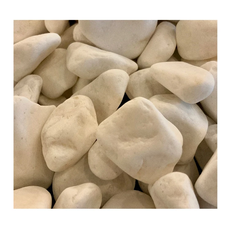Pebble  Pebbles Cheap Natural Round White Pebble Stone For Garden