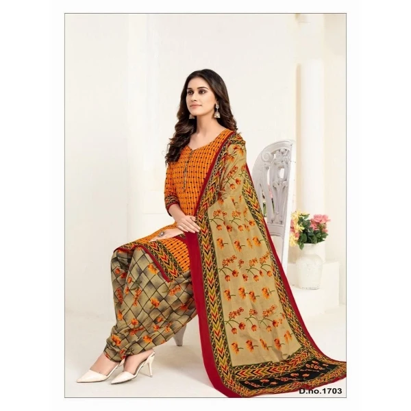 Индийское платье из чистого хлопка/сальвар камиз