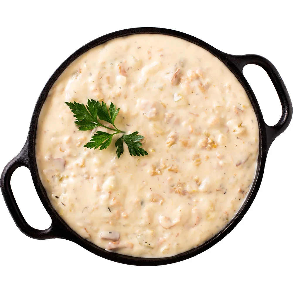 New England Clam Chowder Clam Meat Instant Soup Seafood Pike Place Chowder