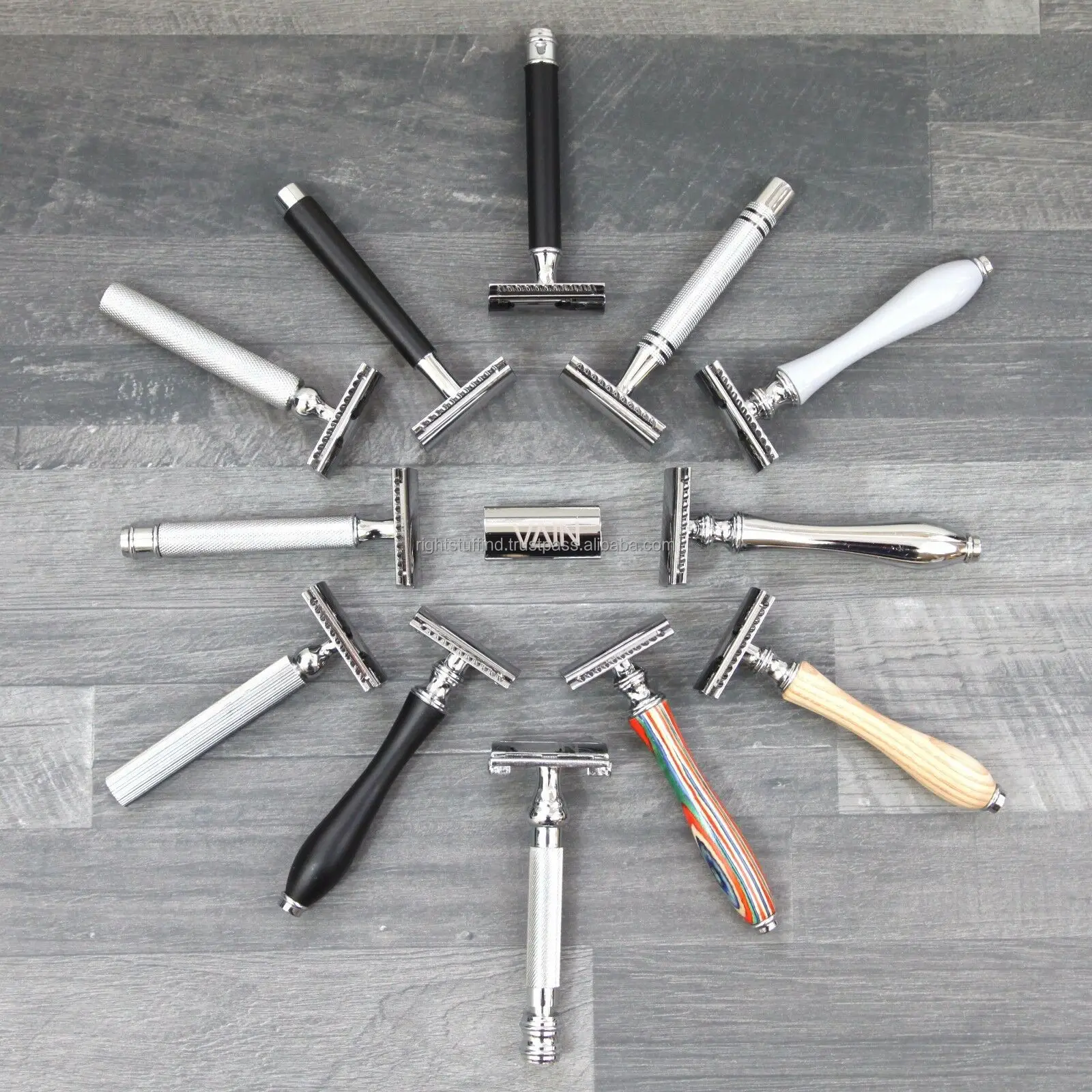 Master Heir removing Safety Classic Razor Barber Salon Handle  Shaver Long Handle Shaving/Styling Beard Double Edge Safety