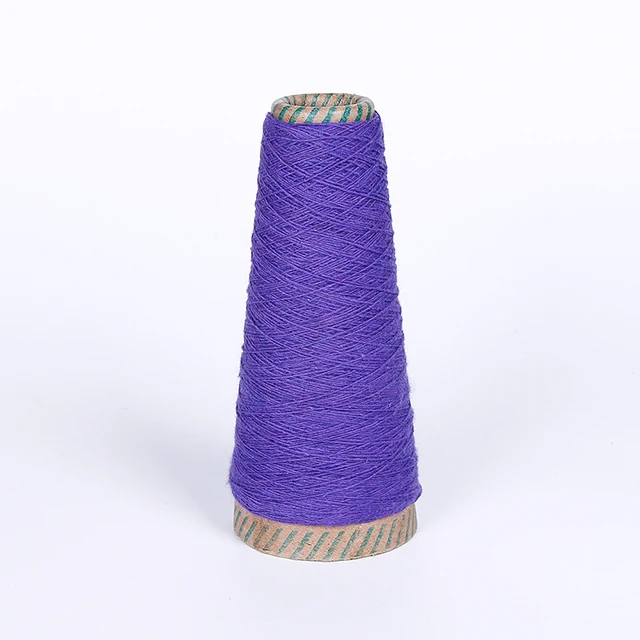 Vietnam manufacturing  cotton polyester yarn GRS Certificate OE Blended Recycled Cotton yarns for knitting socks