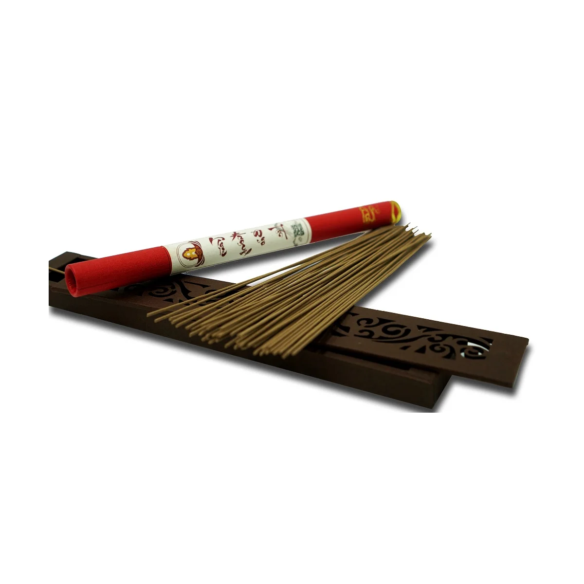 Натуральный цвет вьетнамское происхождение атмосфера для чтения Агар (Oud) деревянная бамбуковая палочка благовоний