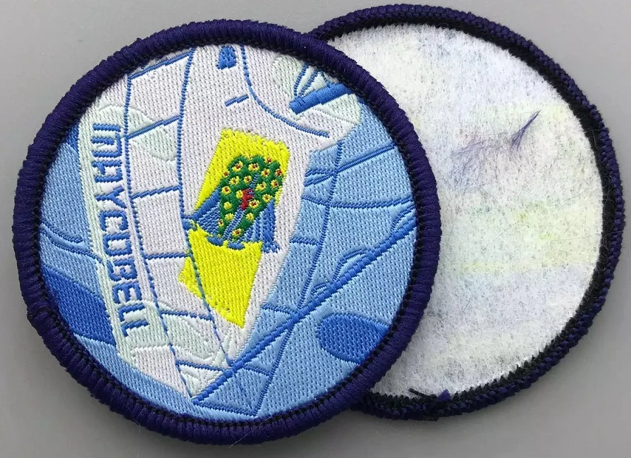 Custom Embroidery Badges Flag Velcro Embroidery Brand Patch School Embroidery Badges