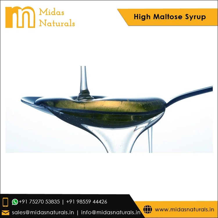 Глобальный экспортер продажа жидкого глюкозы пищевая добавка подсластитель сироп с высоким содержанием малтозы (HMS) для пекарни