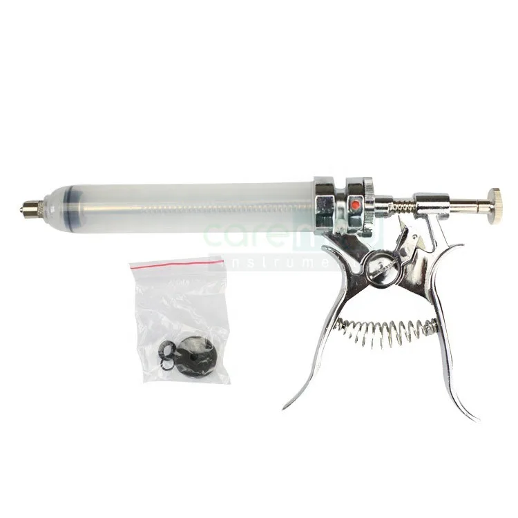 Professional Continuous Injection Pistol Syringe Gun Semiautomatic Veterinary Syringe Gun | Caremed Instruments