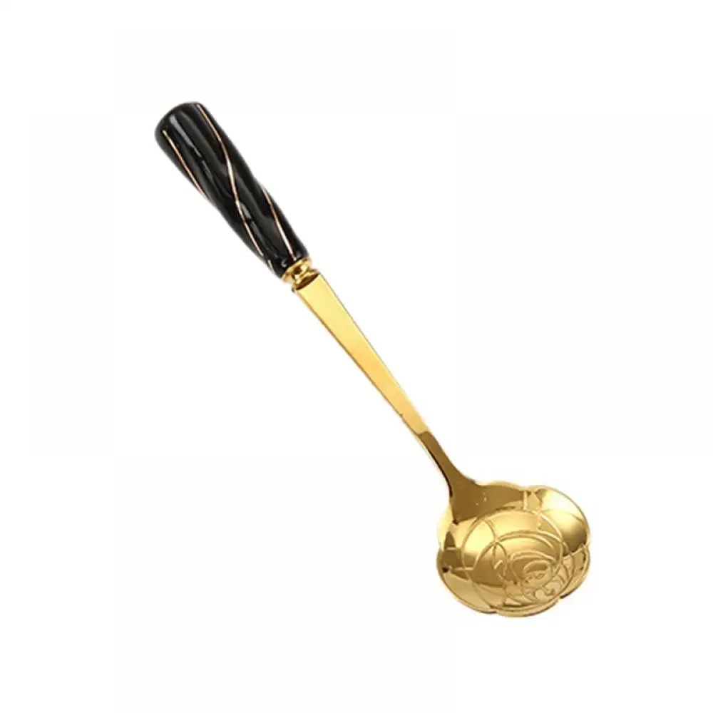 New Ladle Flatware Kitchen Accessories Cooking Tools Kitchen Utensils Kitchenware Ladle  Wooden Handles Hot Selling