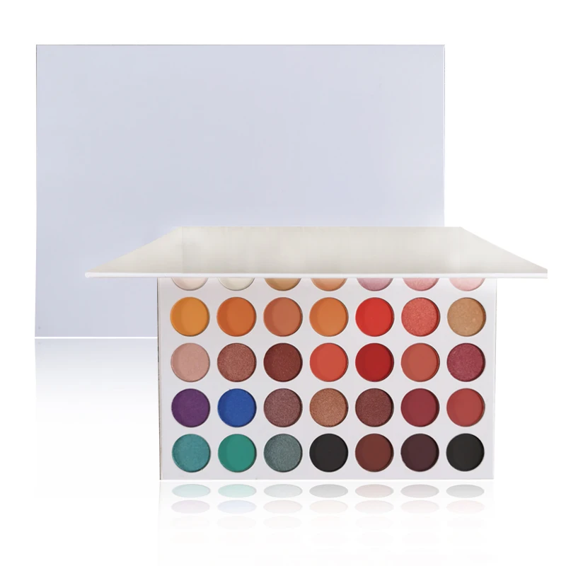 Custom logo shiny nude glitter ultramo makeup vegan eye shadow palette private label eyeshadow pallets