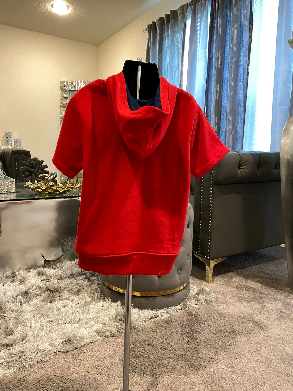 Latest Custom Hooded Heavyweight Zip Up Hoodie High Quality Terry Chenille Logo Patch Embroidery Chenille Hoodie Wholesale