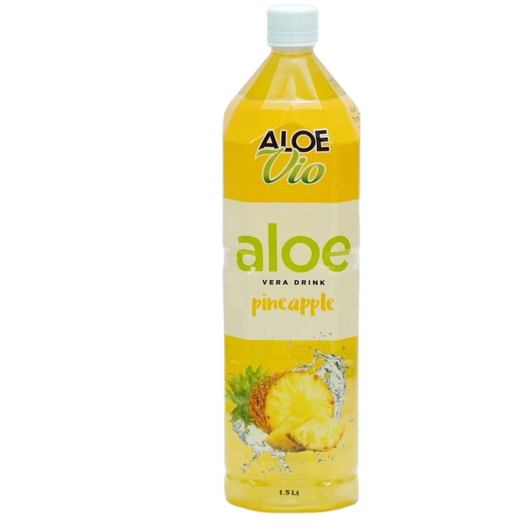Beverages VIO Aloe Vera Drink 500ml 1500ml - No Sugar Low Calories -  Tropical Juice flavors
