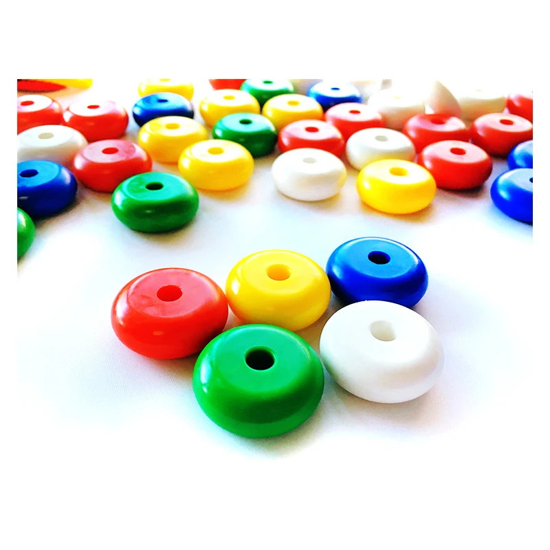 Abacus with String Round Beads Preschool Educational Toys