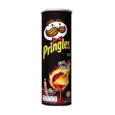 Pringles style healthy food potato chips