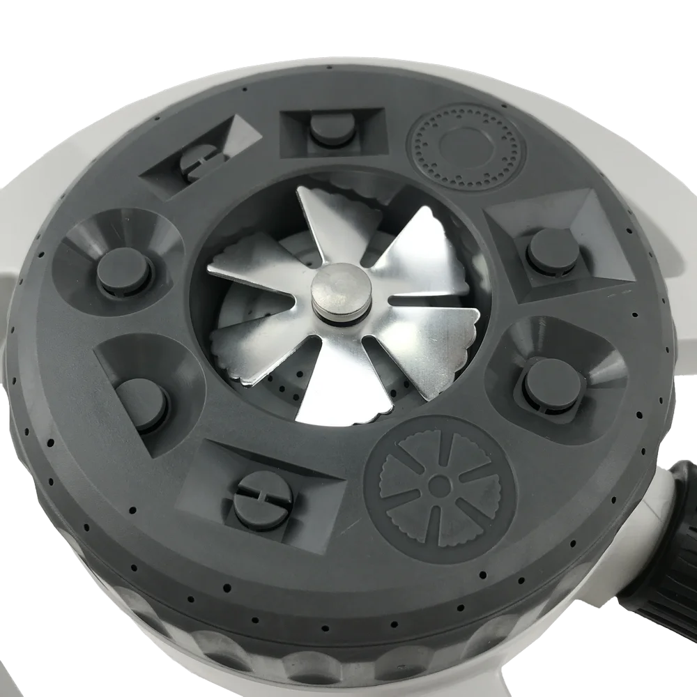 9 Patterns Turret Pop up Irrigation Garden Sprinkler Aspersores De Riego Various Water Settings for All 2 Years Warranty