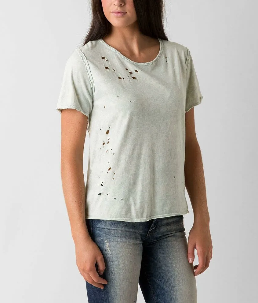 ladies distressed t shirts