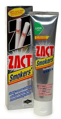 Zact Brand Natural Smell whitening Toothpaste For Adult With ISO Halal Certificate
