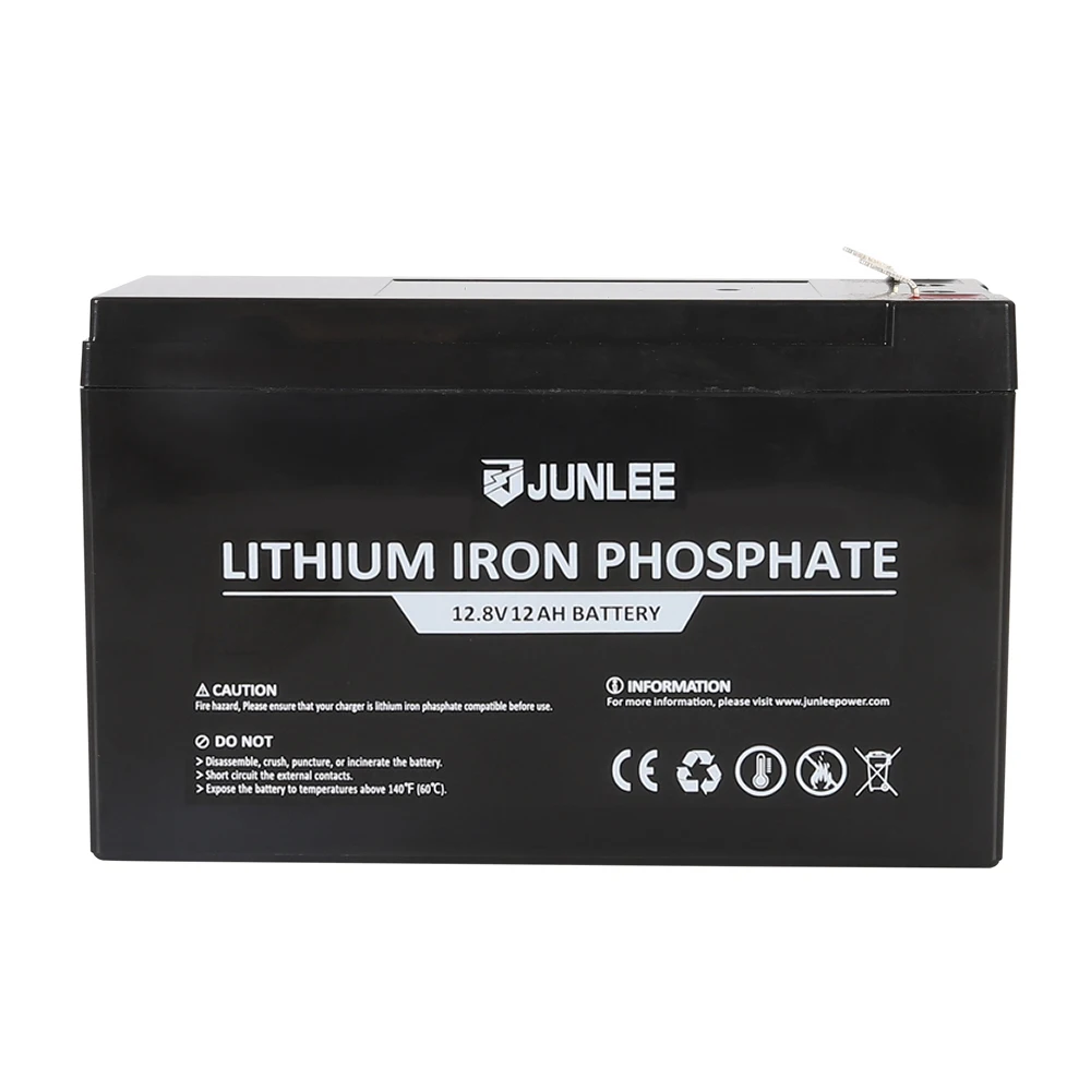 Герметичный перезаряжаемый Lifepo4 пакет 12 8 в Ач для электроскутера/солнечного света