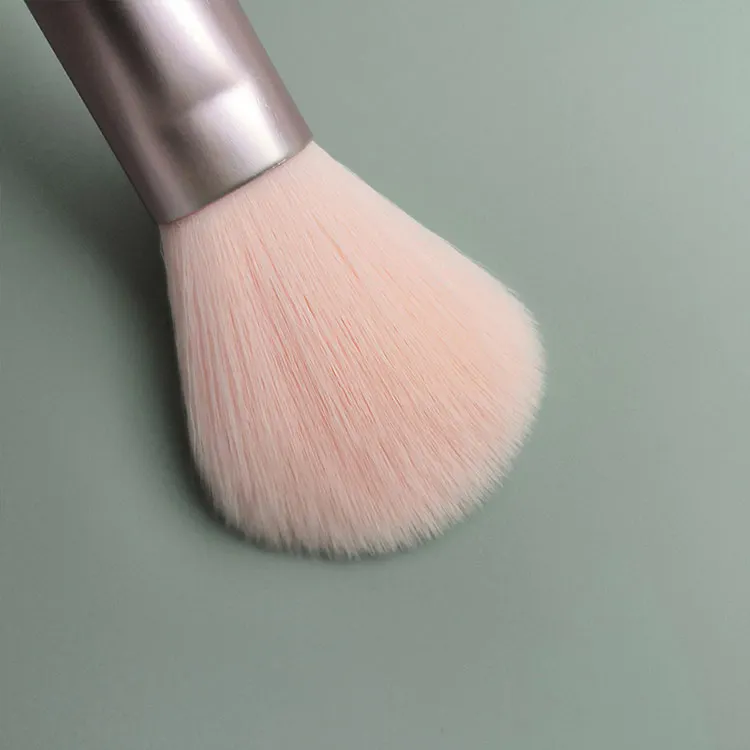 Travel makeup brush set 5 pcs  pink powder eyeshadow brushes