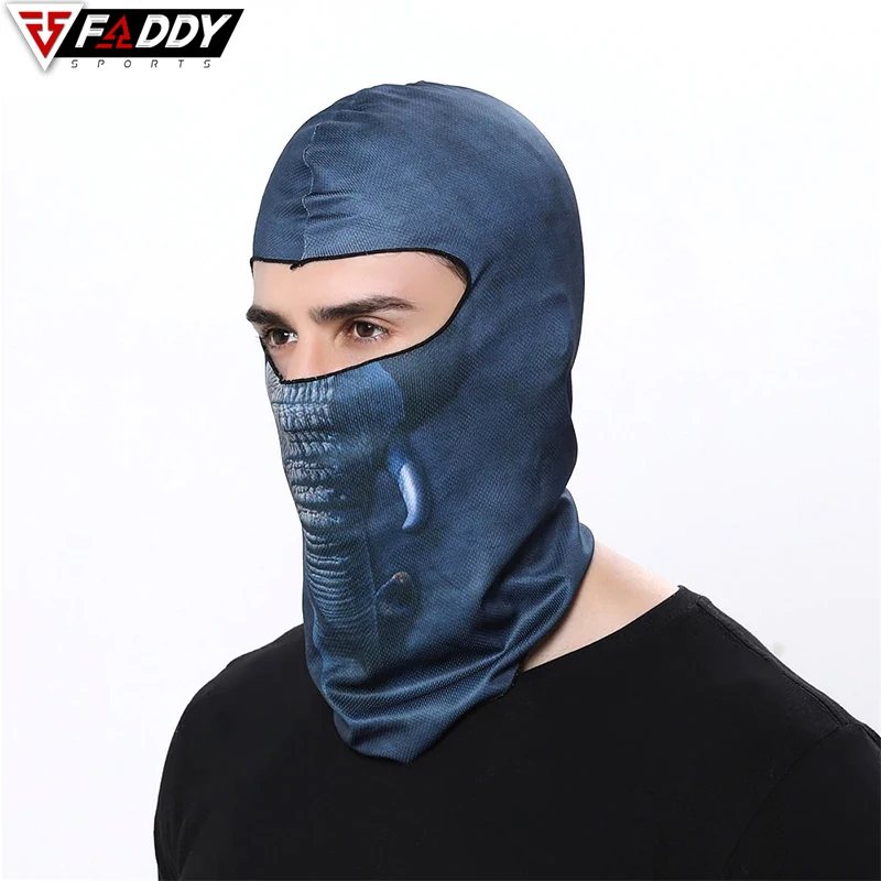  Мотоциклетная Балаклава маска для лица мотоциклетная Лыжная дышащая головная одежда спортивная повязка на голову мотокросса лыжная все лицо Рождество