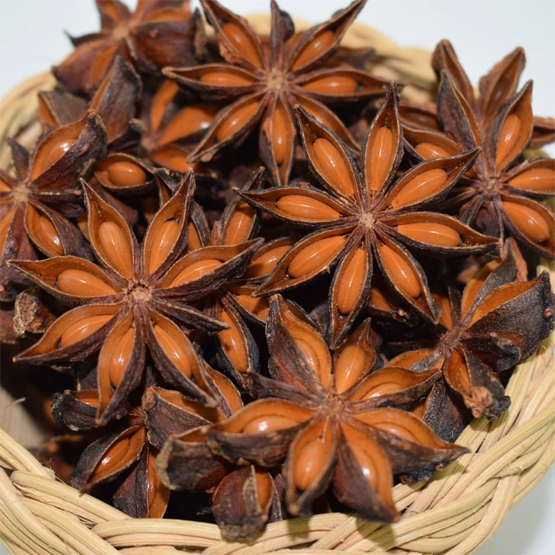 India 100% Natural Dehydrated Star Aniseed